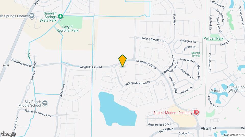 1723 Eagle Landing Dr Mapa y Detalles de la Ubicación