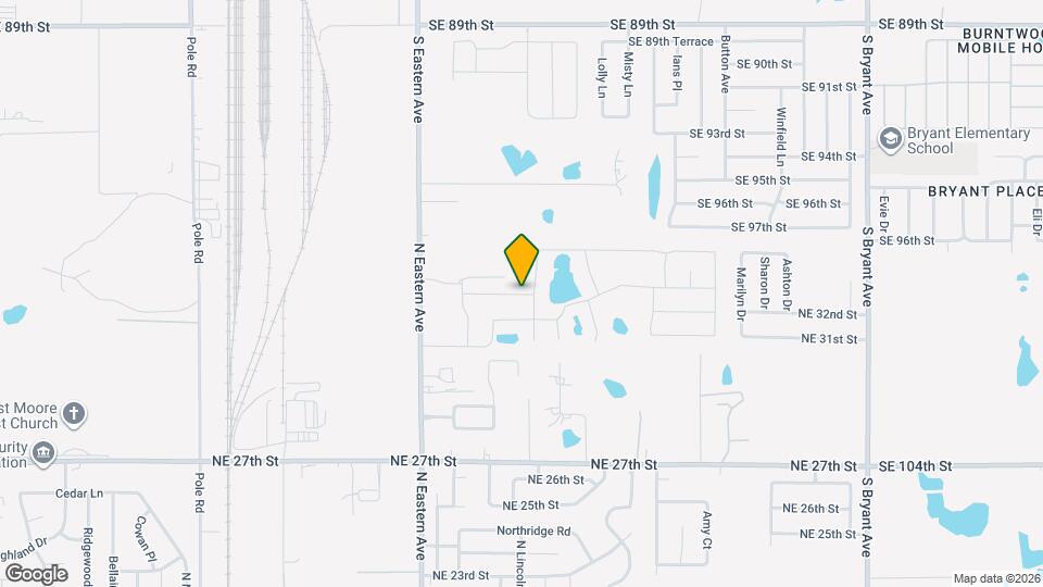 1021 NE 34th Terr Mapa y Detalles de la Ubicación