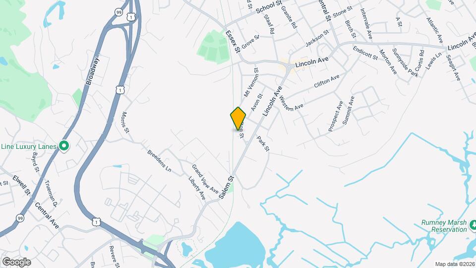 17 Clifton St Map and Location Details