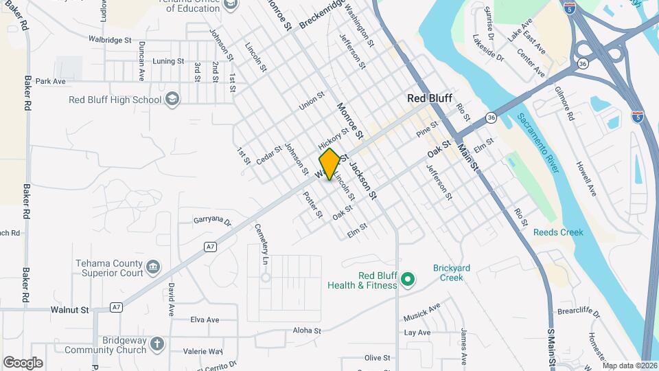 716 Johnson St Map and Location Details