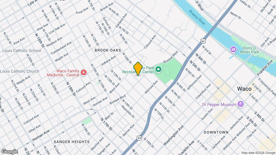 1105 N 11th St Map and Location Details