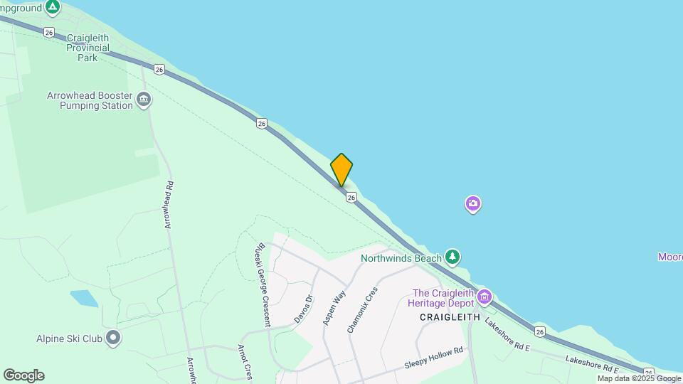 209548 ON-26 Map and Location Details