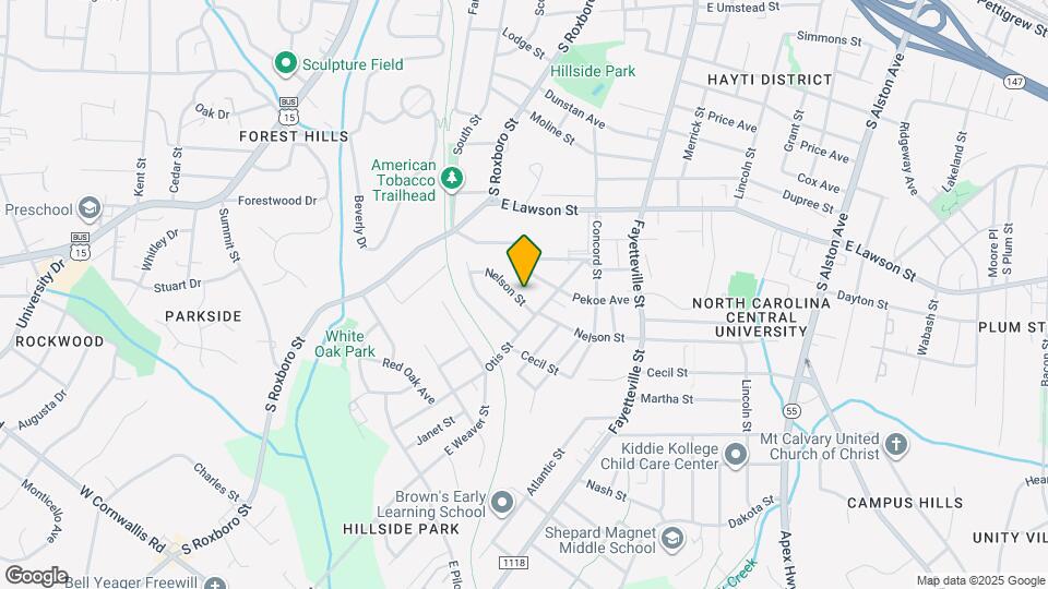 127 Nelson St Map and Location Details