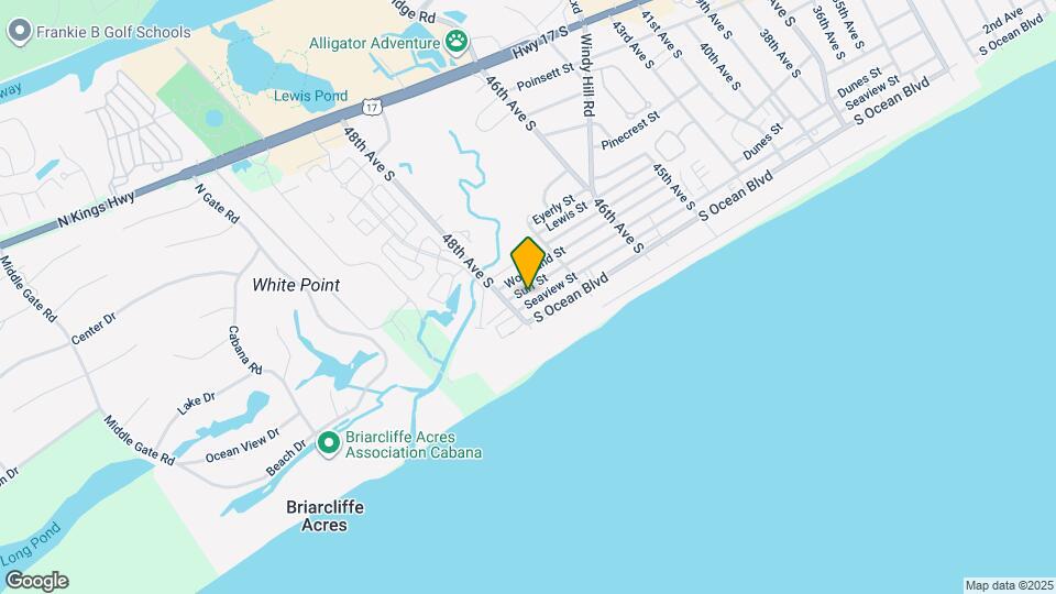 4718 Seaview St Map and Location Details