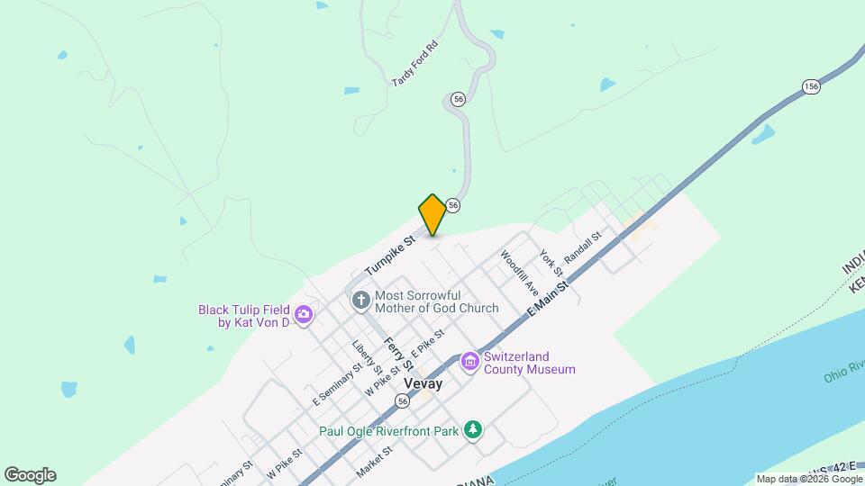 516 Pearl St, Unit 2 Map and Location Details