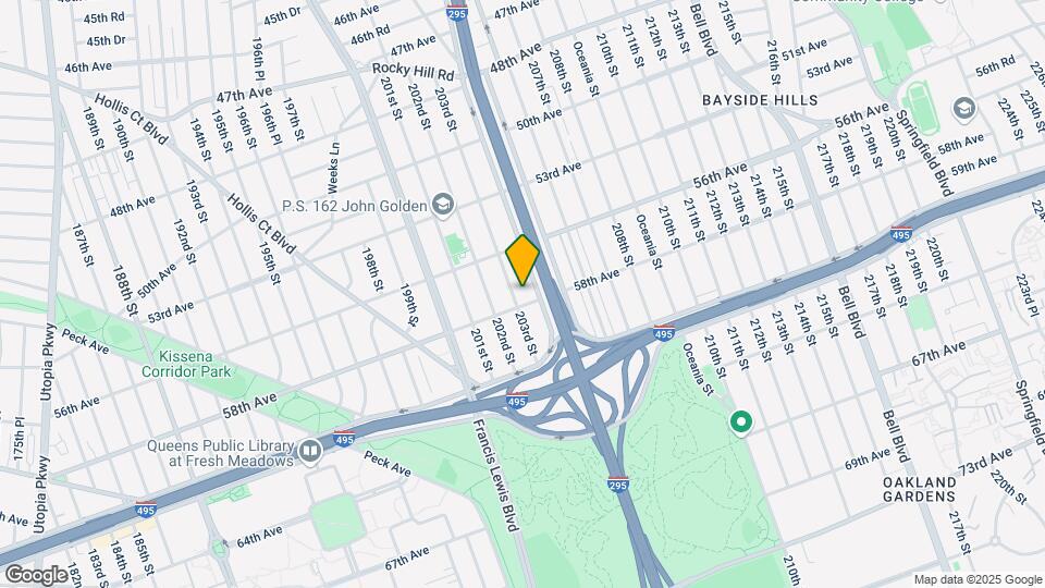 56-47 203rd St, Unit 1 Map and Location Details