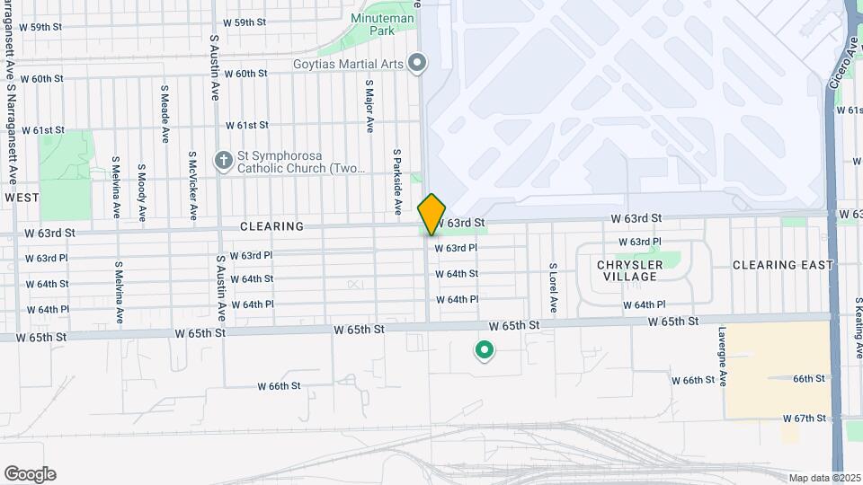 6319 S Central Ave Map and Location Details