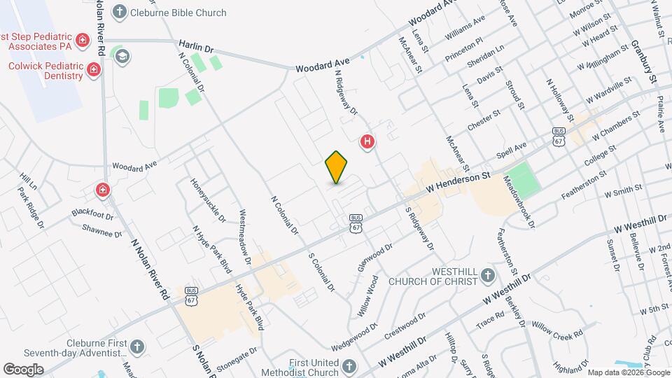 1623 Westridge St Mapa y Detalles de la Ubicación