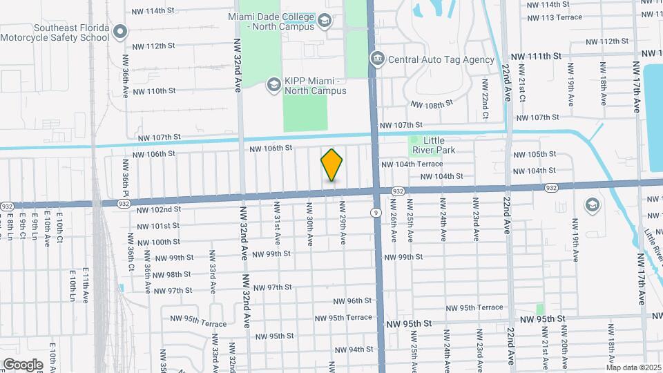 2907 NW 103rd St Map and Location Details