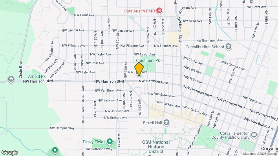 412 NW 27th St Map and Location Details