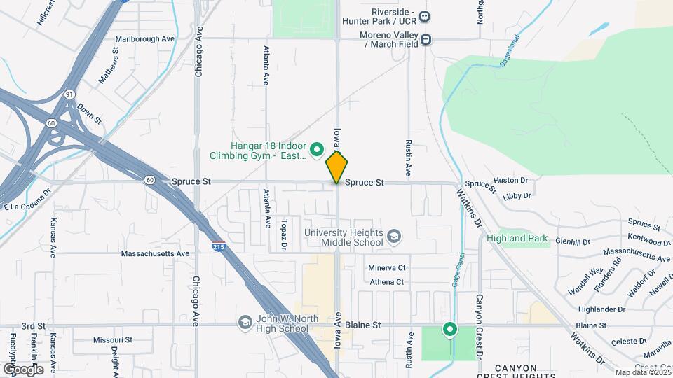 Boulder Creek Apartments Map and Location Details