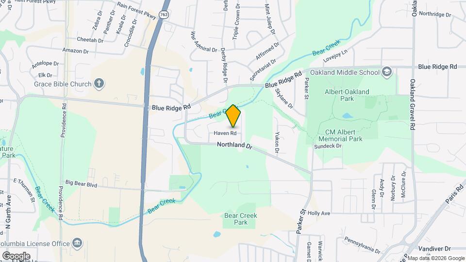 3004 Chickasaw Dr Map and Location Details