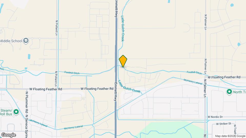 1881 N Big Star Ave Map and Location Details