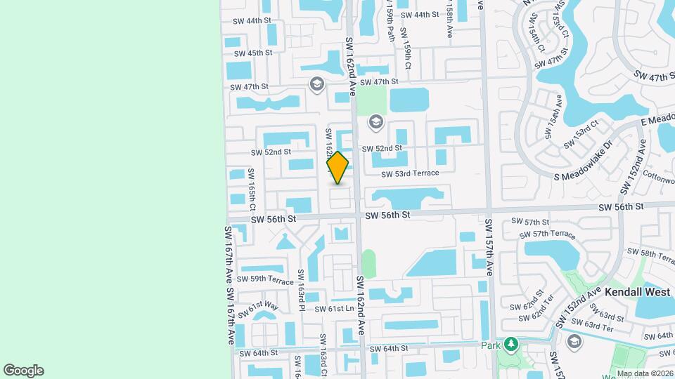 16266 SW 54th Ter Map and Location Details