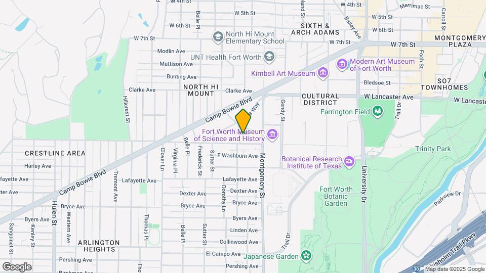 1523 Owasso St, Unit 1523 Owasso #4 Mapa y Detalles de la Ubicación