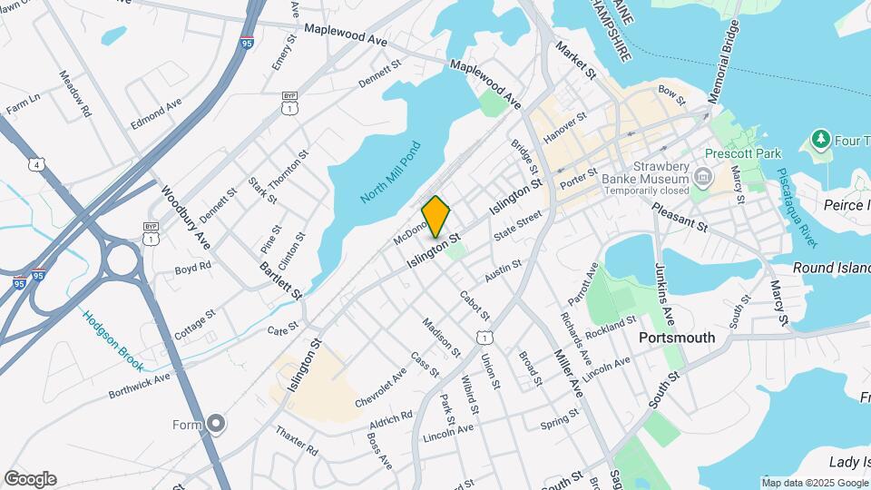 303 Islington St Map and Location Details