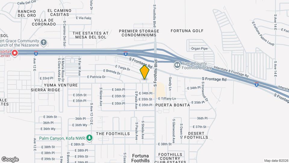 11290 E Tanja Dr Map and Location Details