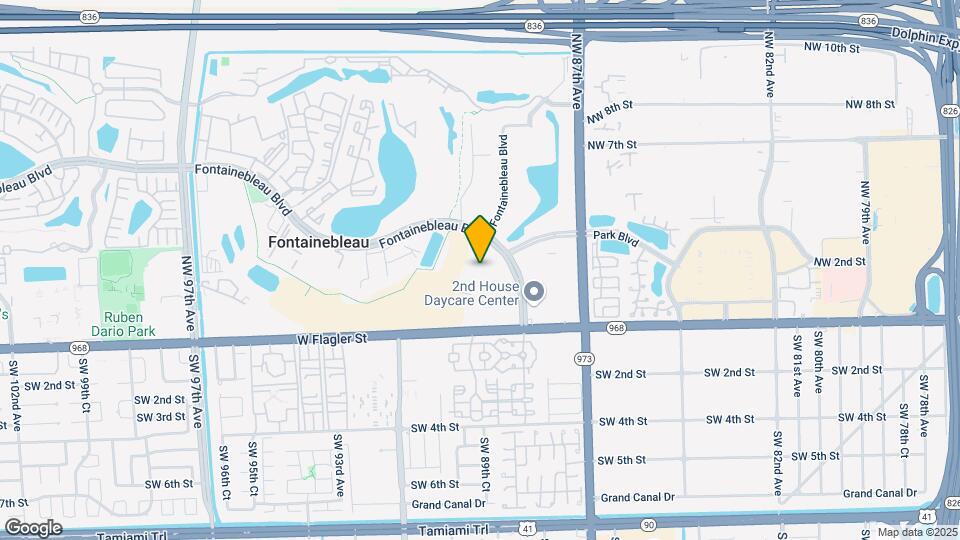 8870 Fontainebleau Blvd, Unit 103 Map and Location Details