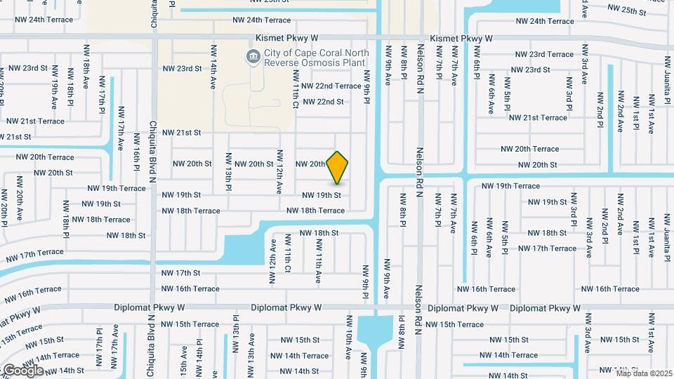 1011 NW 19th St Map and Location Details