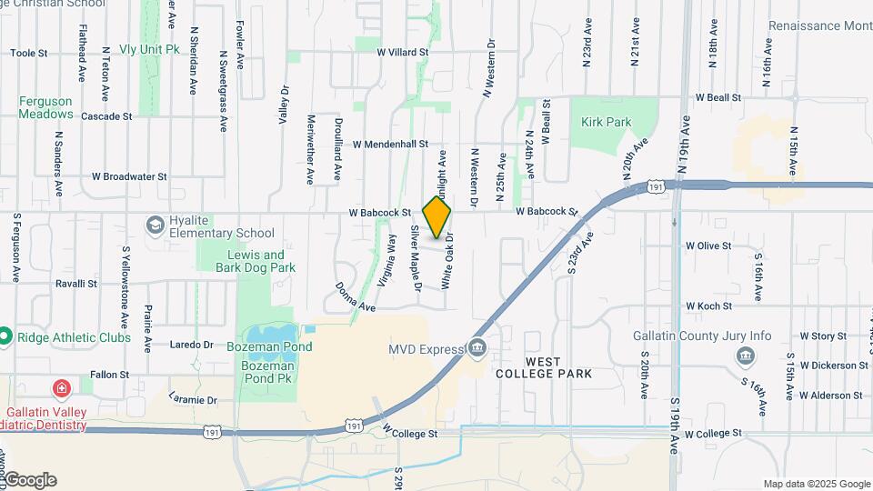2743 Olivine St Map and Location Details