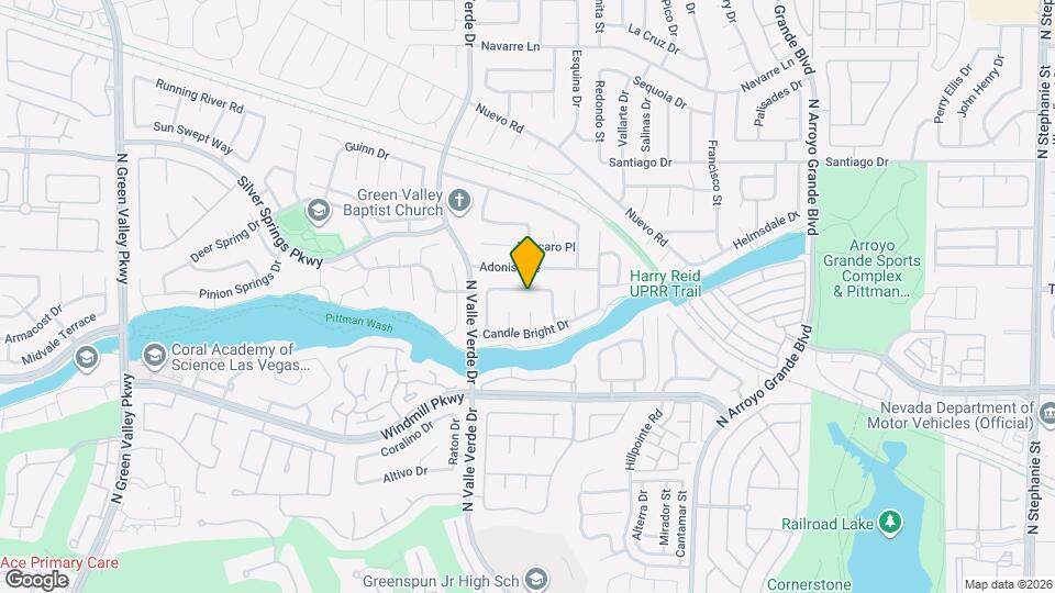 1831 Dawn Ridge Ave Map and Location Details