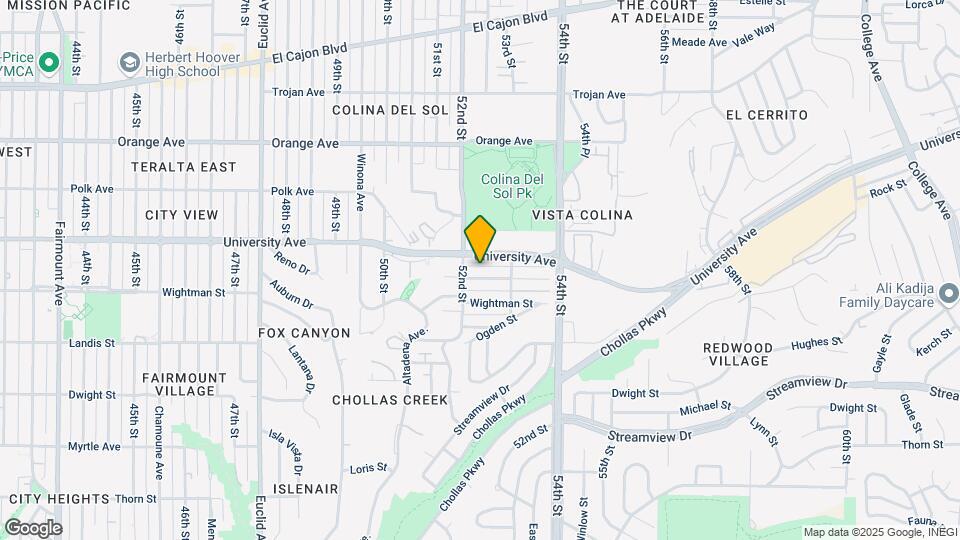 5234 Rex Ave Mapa y Detalles de la Ubicación