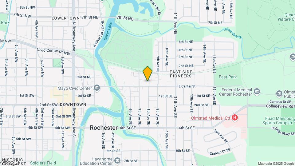 723 E Center St-Unit -2 Map and Location Details