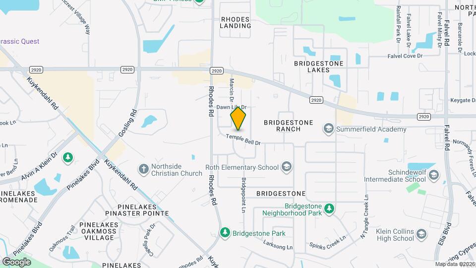 4922 Temple Bell Dr Map and Location Details