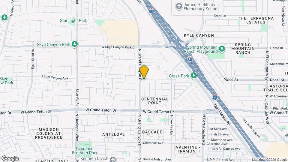 9548 Parker Springs Ct Map and Location Details