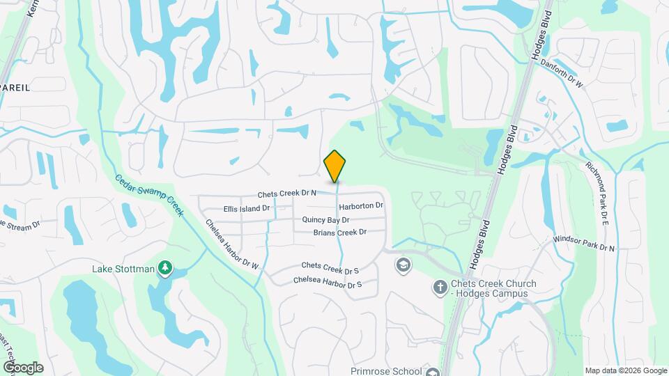 13031 Chets Creek Dr N Map and Location Details