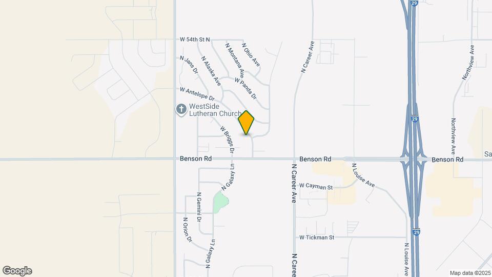 4405 W Antelope Dr Map and Location Details