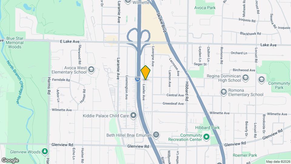 634 Lawler Ave Map and Location Details