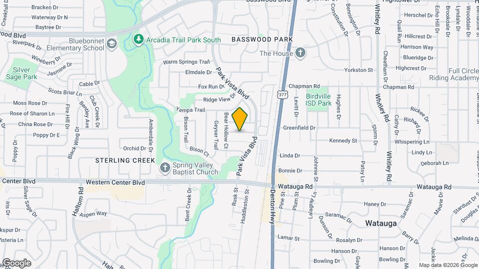 5424 Caribou Ridge Dr Map and Location Details