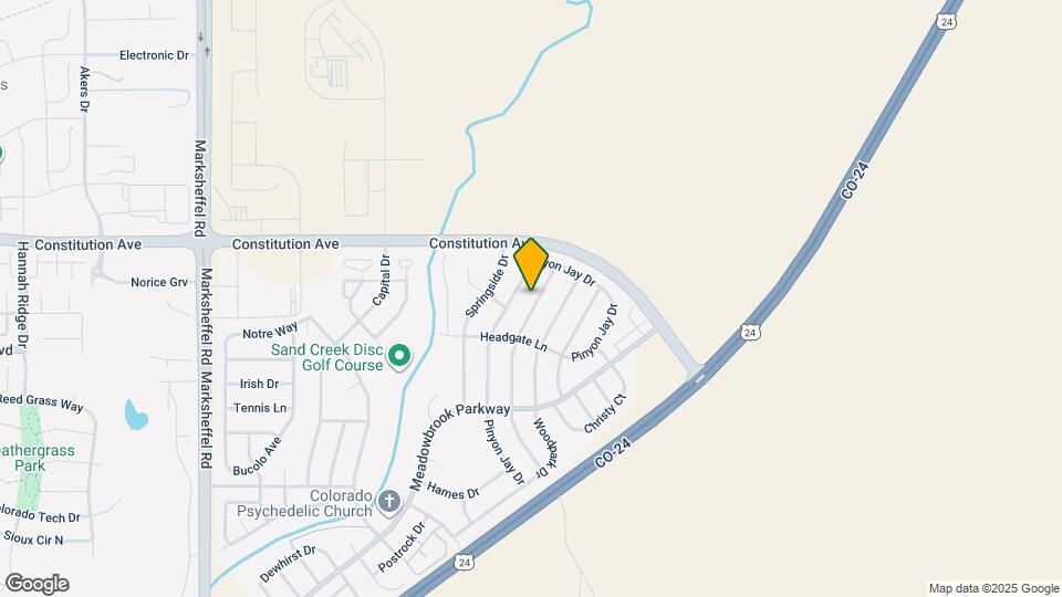 2312 Sage Grouse Ln Mapa y Detalles de la Ubicación