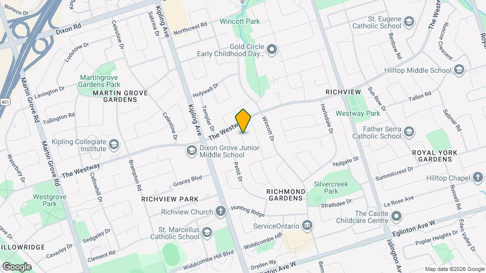 11 Fulford Pl Map and Location Details