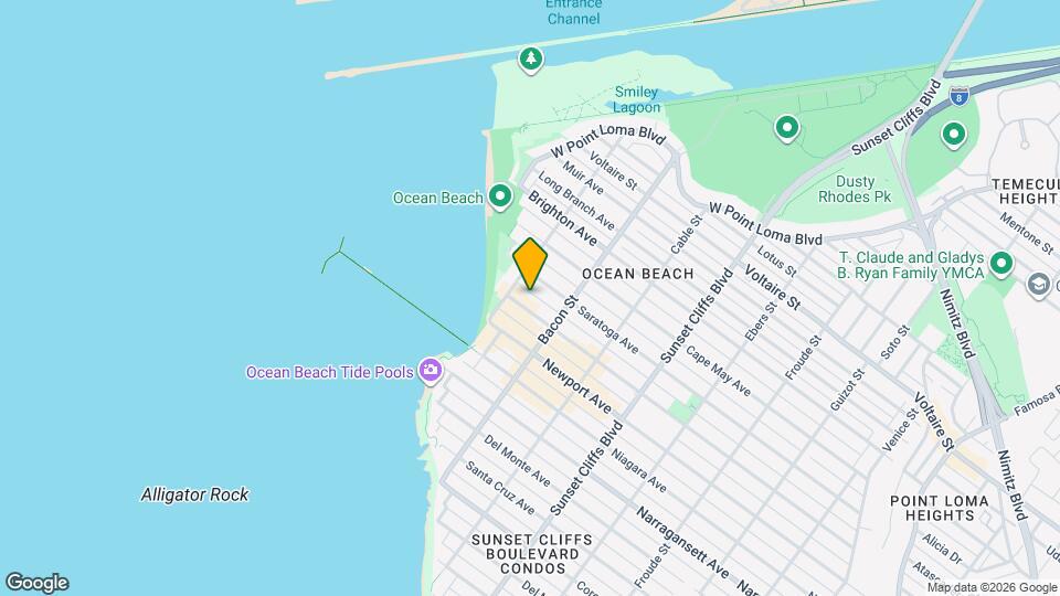 5062.5 Santa Monica Ave Map and Location Details