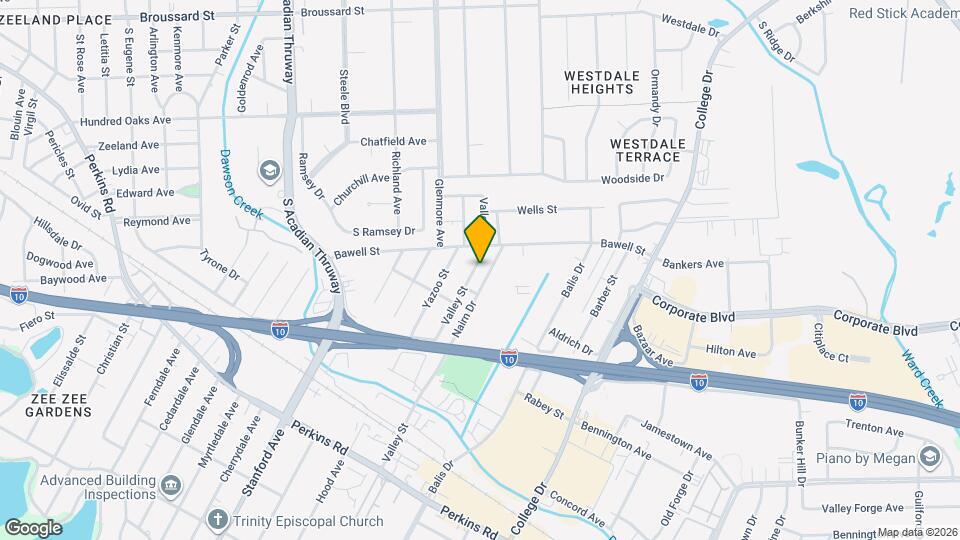 2411 Valley St Mapa y Detalles de la Ubicación