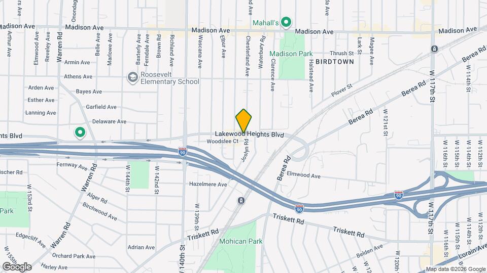 13501 Lakewood Heights Blvd Map and Location Details