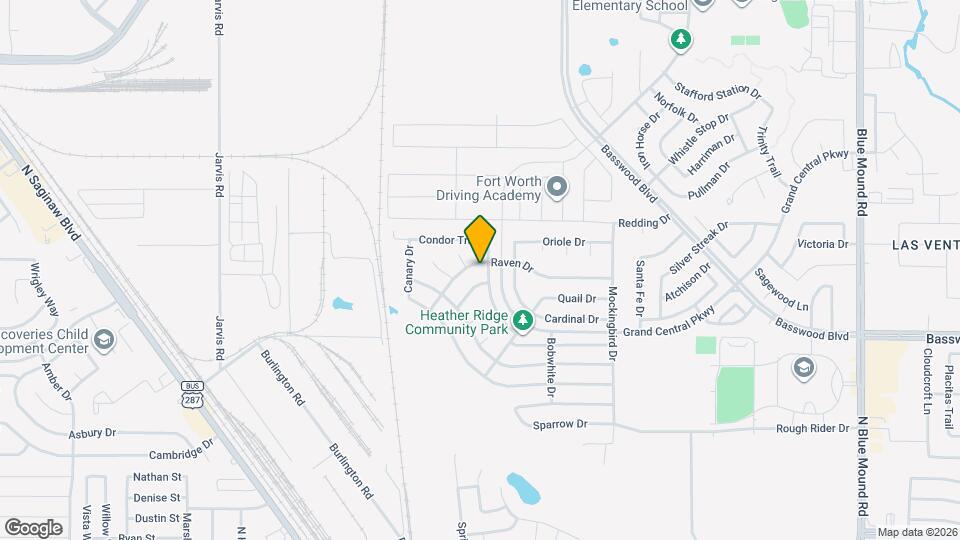 641 Raven Dr Map and Location Details