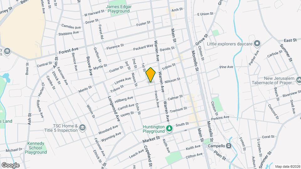 109 Nilsson St, Unit 1 Map and Location Details