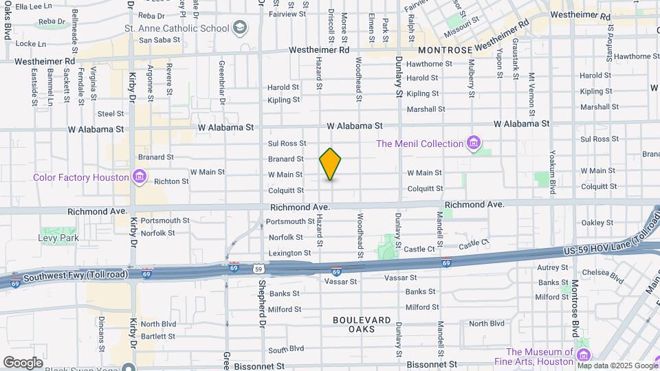 4114 Driscoll St Map and Location Details