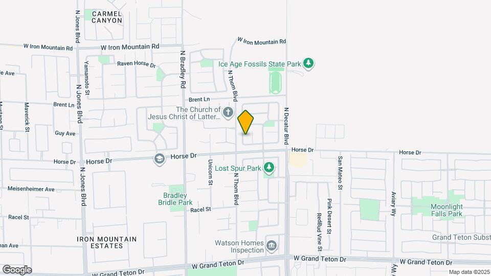 8416 Warthen Meadows St Map and Location Details
