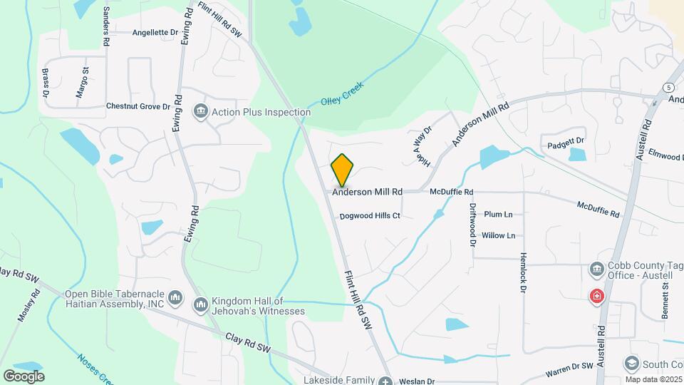 2433 Anderson Mill Rd Map and Location Details