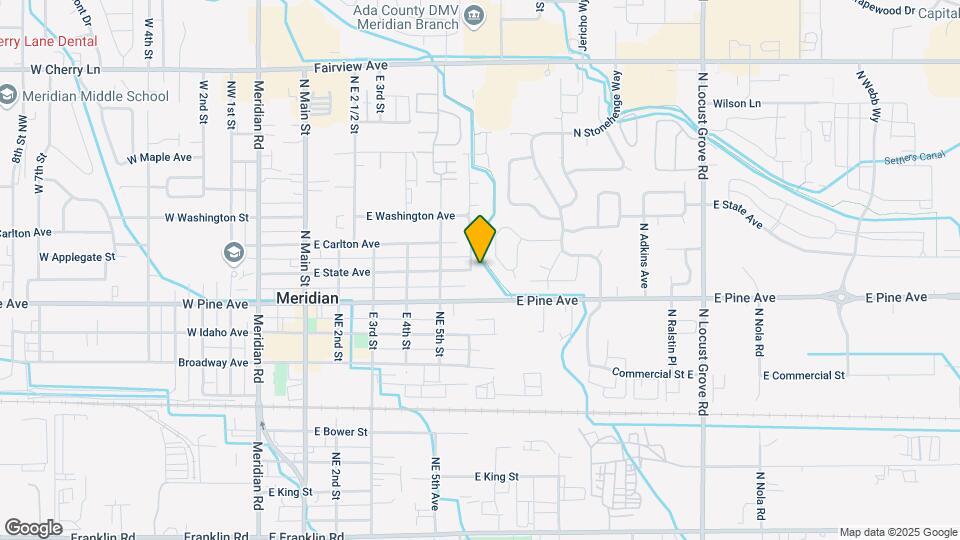 1012 N Cathy Ln Map and Location Details