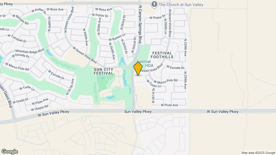 26249 W Wahalla Ln Map and Location Details