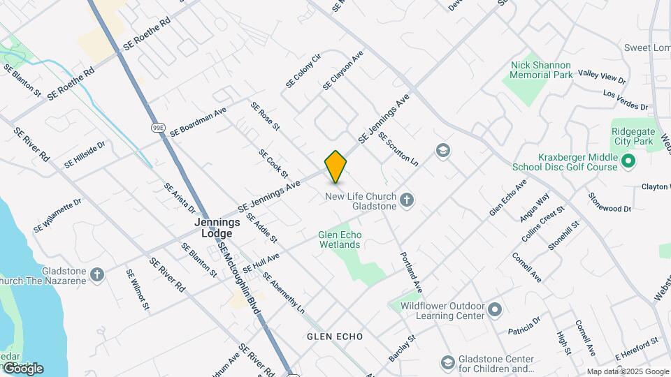 18035 SE Rose St-Unit -18035 Mapa y Detalles de la Ubicación