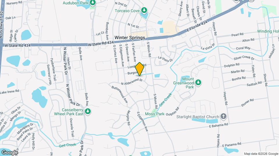 120 N Alderwood St Map and Location Details