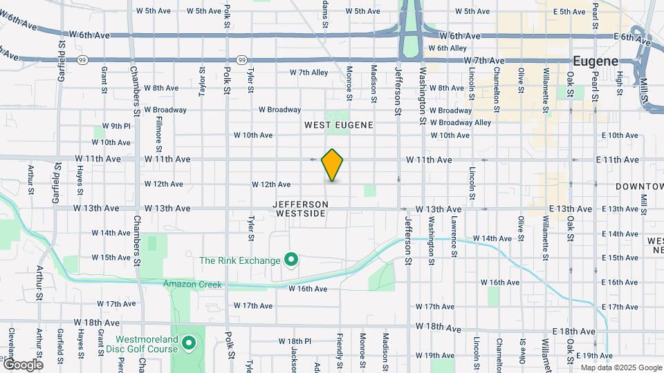 870 W 12th Ave Map and Location Details