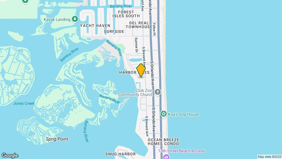 720 S Brevard Ave Mapa y Detalles de la Ubicación