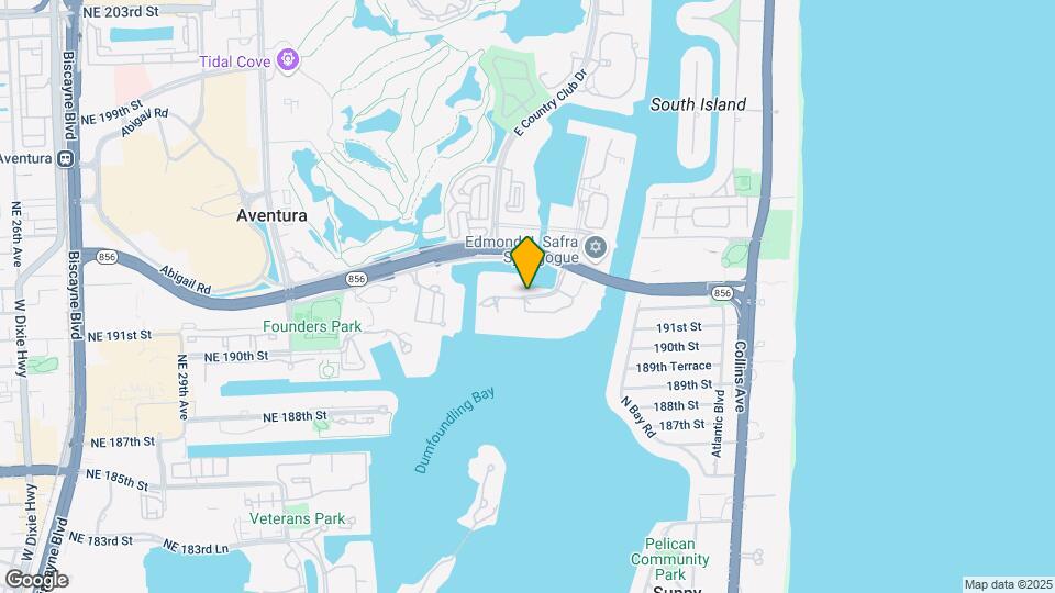 3600 Mystic Pointe Dr Map and Location Details